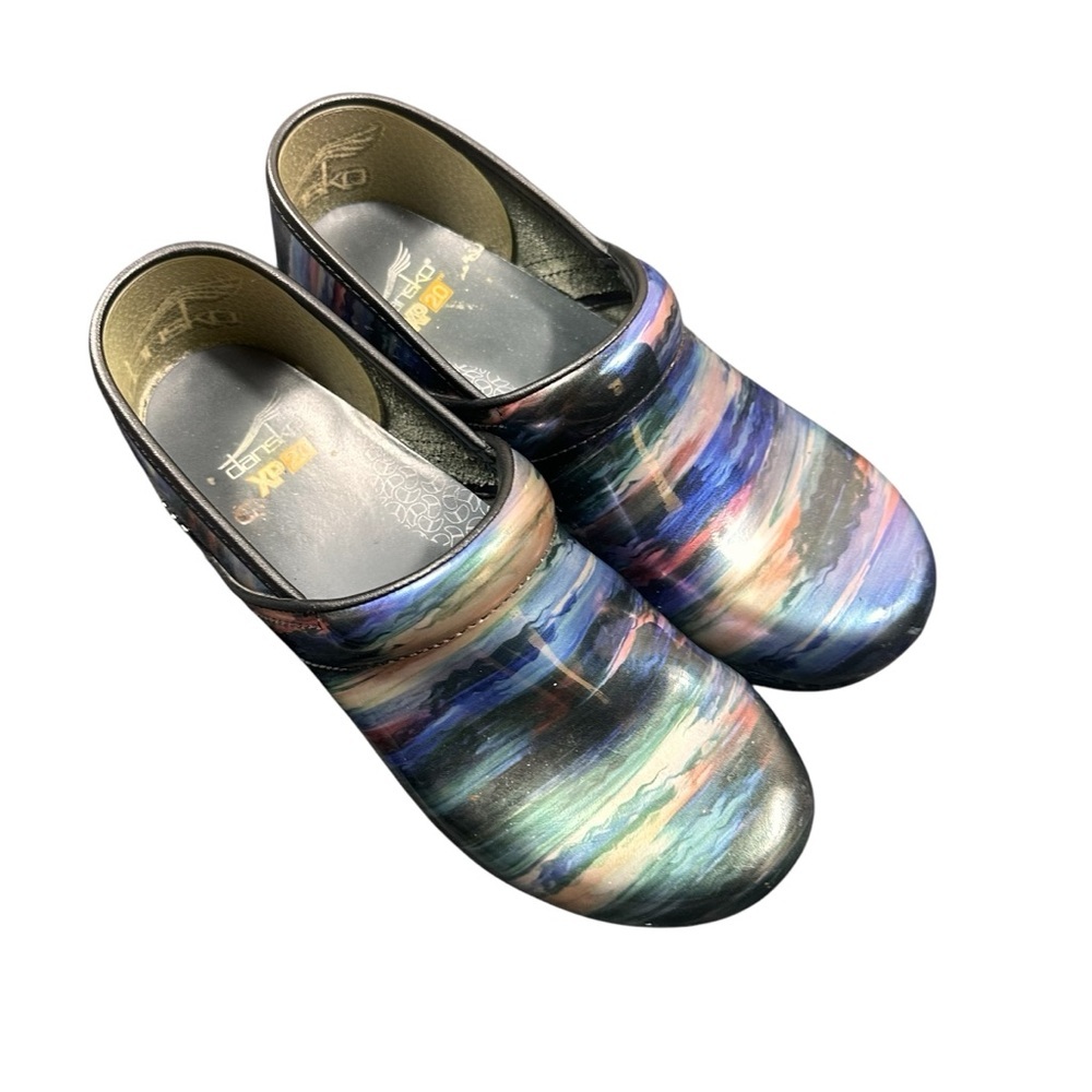 Dansko XP 2.0 Paint Stroke Clog EU 40 US Size 10 - Picture 2 of 11